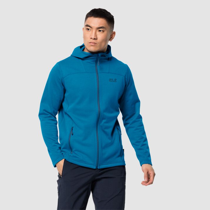 Chamarra Polar Jack Wolfskin Horizon Hombre Azules Mexico-1285613